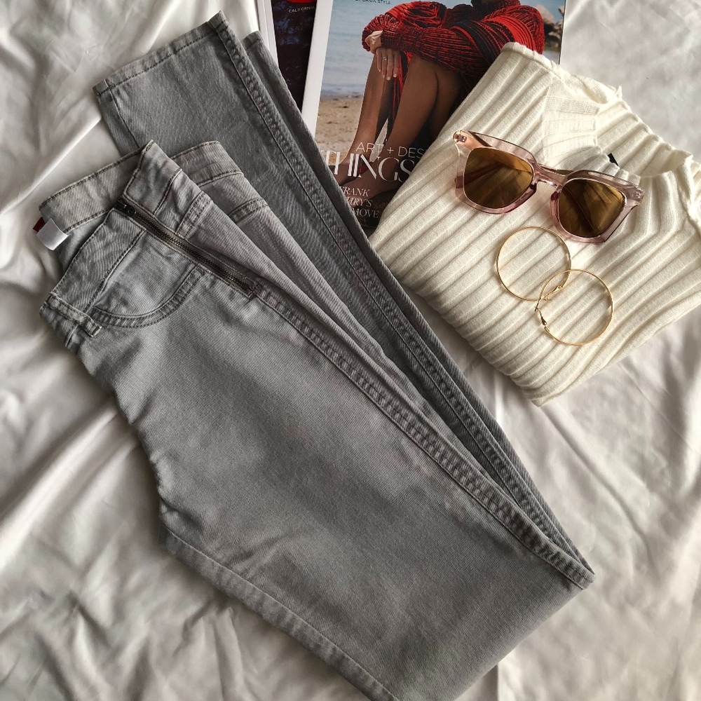 Grey Skinny Jeans